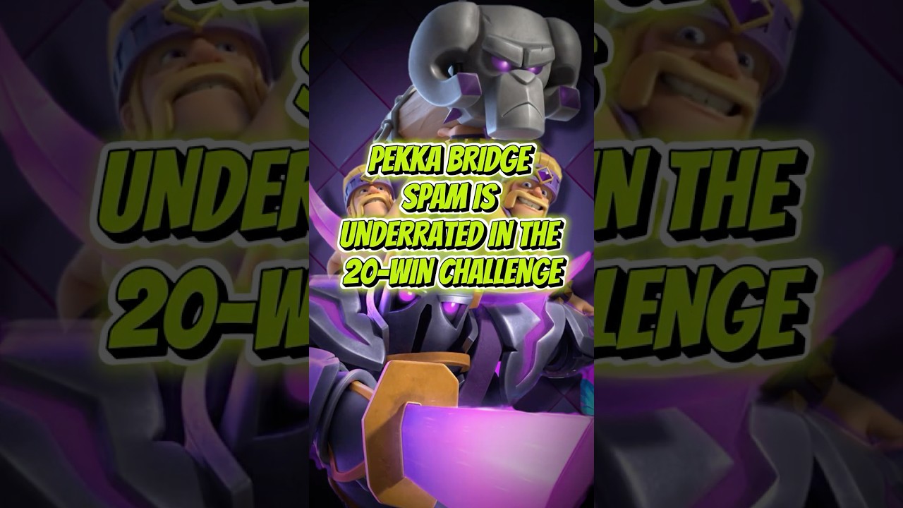 Pekka Bridge Spam is UNDERRATED in the 20 Win Challenge! 👾