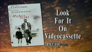 A Perfect World  [1993 VHS Trailer]   Kevin Costner  Clint Eastwood  Laura Dern