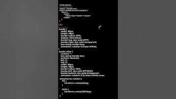 HTML | CSS | Loader Animation | Interactive Component | UI design | #shorts #ui #uidesign