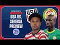 🔔 LIVE: USA vs. Senegal Preview & Predictions | USMNT World Cup Build-Up