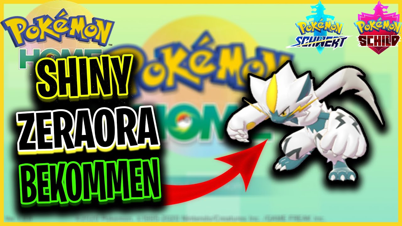 Shiny Zeraora Out Now Pokemon Schwert Schild News Youtube