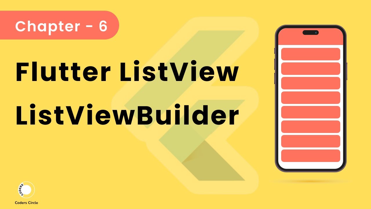 Flutter ListView & ListView Builder #6 || Hindi