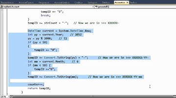 C# project Bank   Phase 2   015 new Class Transaction