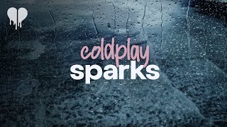 coldplay - sparks (lyrics) chords