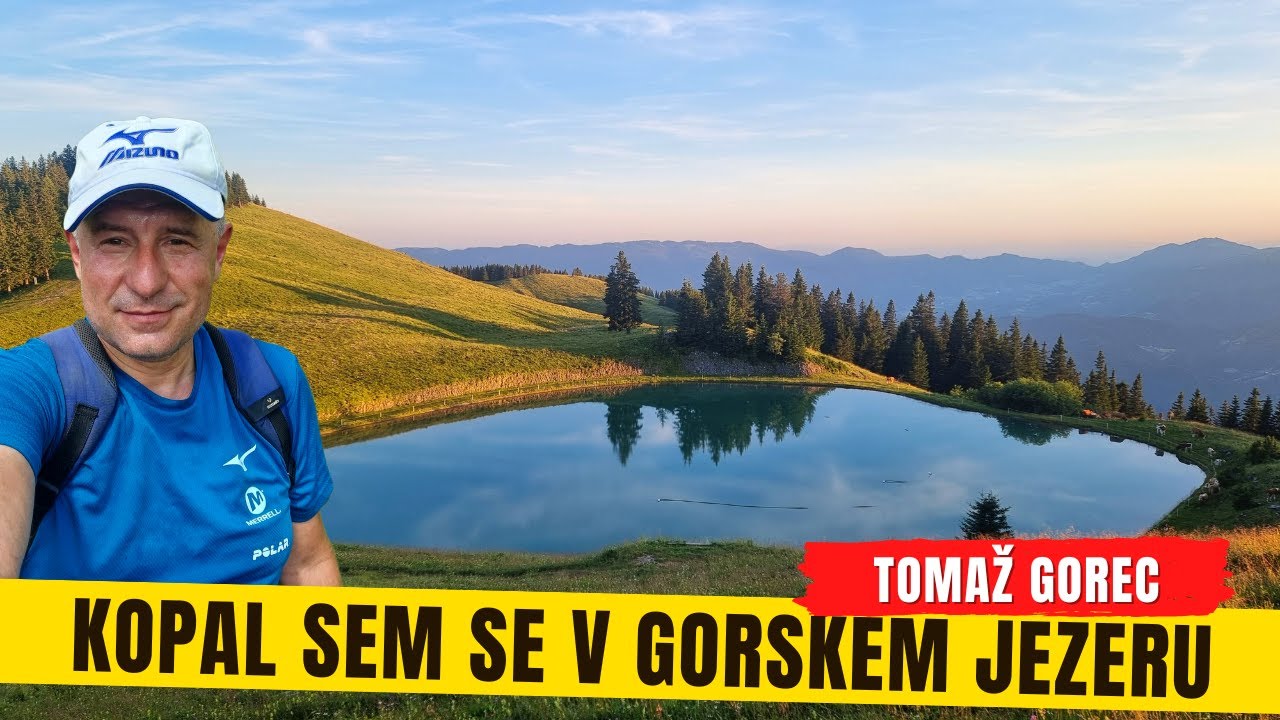 Kopal sem se v jezeru na nadmorski višini 1.529 m ❤️- Golte so dobra ideja kam na izlet po Sloveniji