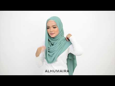 BASIC PREMIUM PLAIN SHAWL Styling Tutorial Style 10