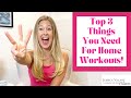 Top Three Things You Need For Home Workouts - Low Cost Home Gym Setup!