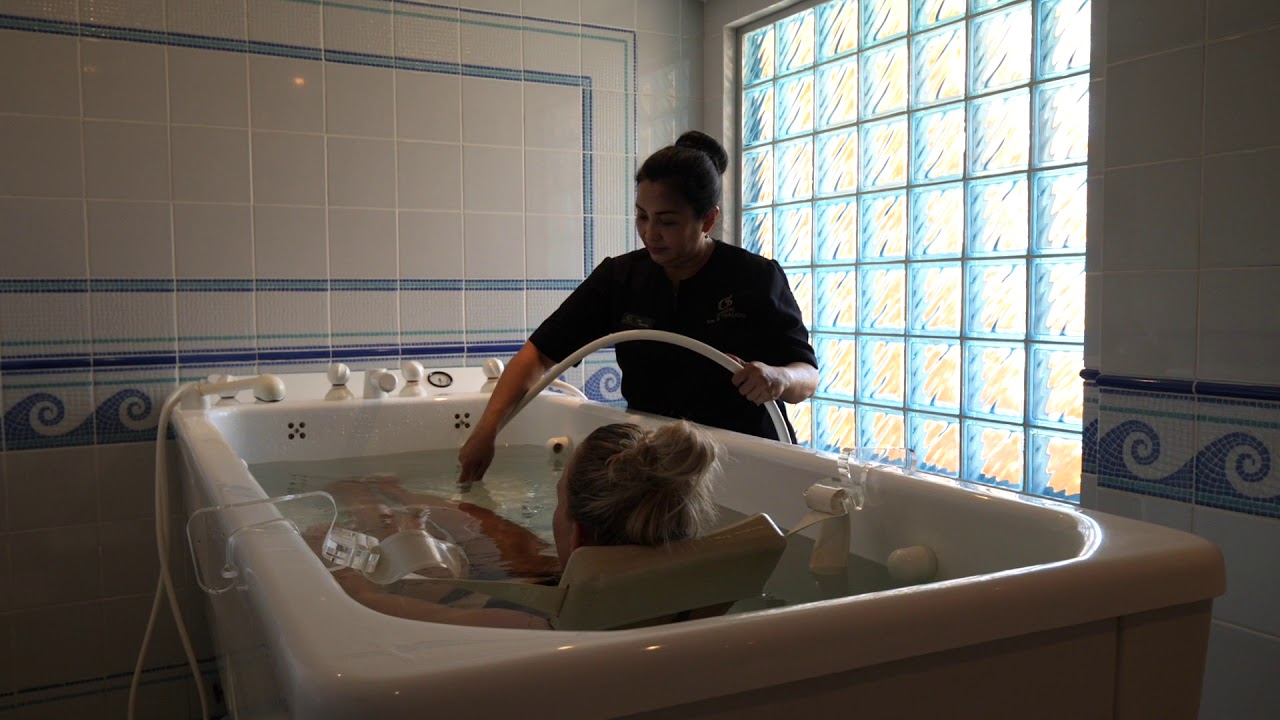 Spa Underwater massage YouTube