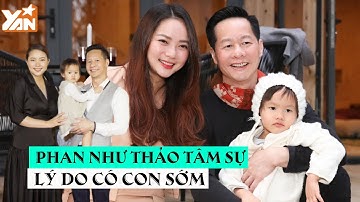 Phan Như Thảo tăng 30kg khi mang thai, tiết lộ lý do sinh con sớm cho ông xã đại gia