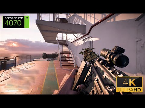 Battlefield 2042 for PC. RTX 4070 Ti 4K Ultra DLSS Quality. Discarded Map Conquest Gameplay