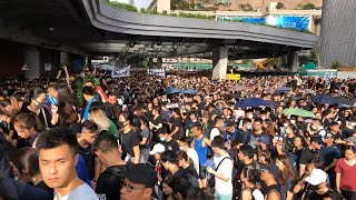 「23万人」集結、北京語で中国本土へアピール　「逃亡犯条例」改正案の廃案求め