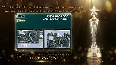 FIRST BOOT SOC: INSTANT SOLUTION TO CHECK CHIPSET POWER LINES!  knows—the first boot is critical!