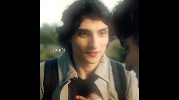 THAT LOOK. OHMYGOD #byler #strangerthings5 #edit #shorts #fyp #mikewheeler #willbyers