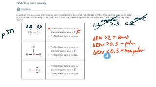 ALEKS - Predicting bond polarity (Example 2)