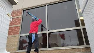 Window Cleaning Trad Techniques  Less fatigue