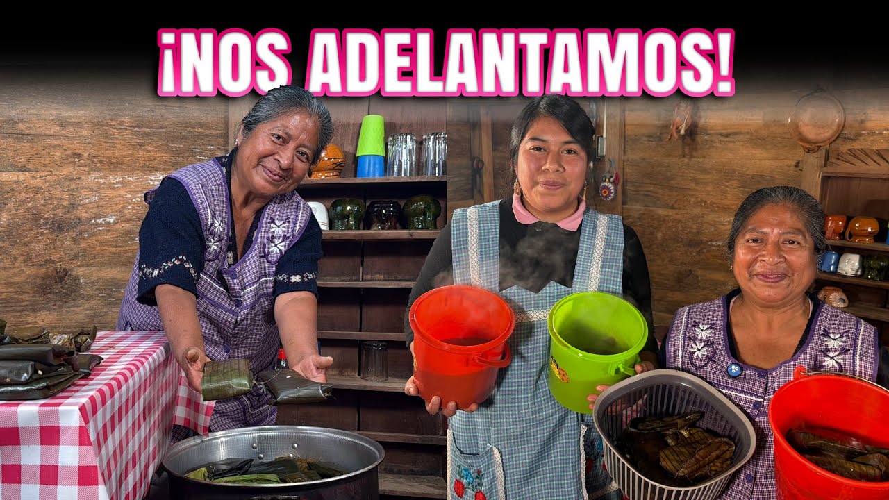 Mi nuera y yo nos adelantamos a compartir los tamales (No salió como pensamos)