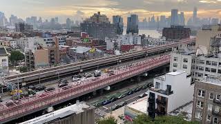 Anti-Racism Protesters March Across Williamsburg Bridge, New York