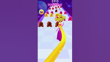 Long Hair Run Lv26  #short #game #games