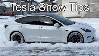 17 Tesla Winter Tips You NEED to Know!