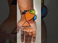 Wow Intresting Fish 🐠 drawing on hand #trending #viral #shorts