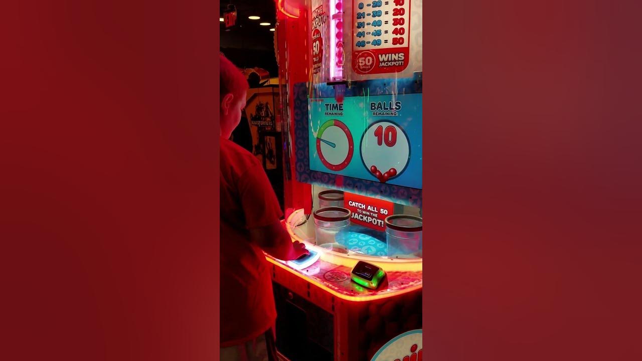 Quik Drop Jackpot Arcade Ticket Game YouTube