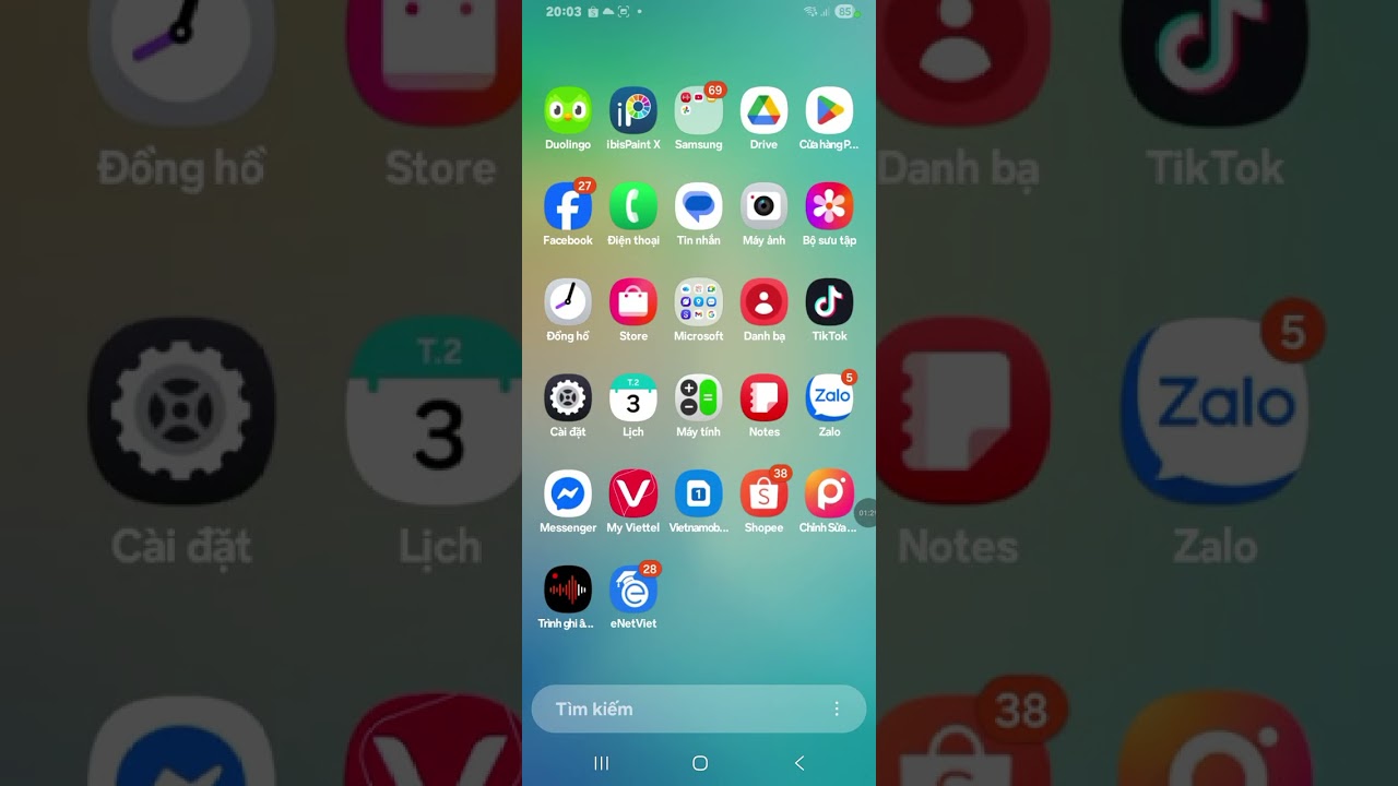 how to create stickers on samsung (a bit hard to see) 