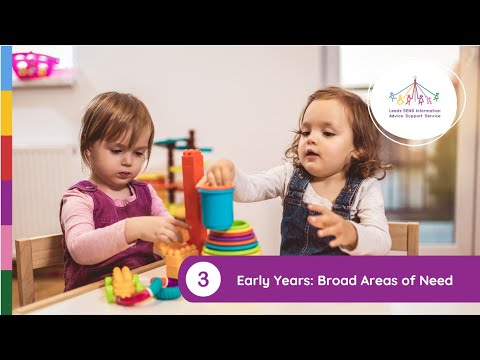 EYFS 3: Broad Areas of Needs - YouTube