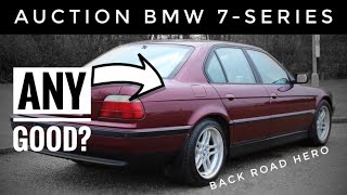 BMW e38 740i First Drive. Is it any good? Buying a used BMW 7-series at auction. (e38 ep.2)