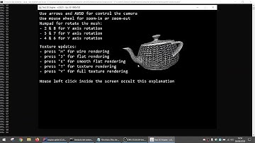[Java] software renderer 3D - utah teapot test