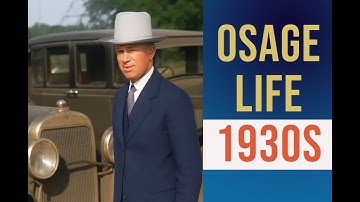 Osage Nation Life in 1930s Oklahoma | Rare Colorized Film from Pawhuska & Beyond