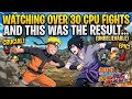 Watching over 30 CPU fights and this was the result... (Unbelievable)