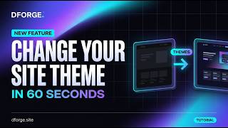 How to Change Your DForge Site to Look Like Your Mentors in 60 Seconds screenshot 4