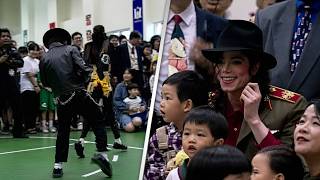 He Mimicked Michael Jackson's Moonwalk for Fun Not Knowing Michael Was Sitting in the Crowd