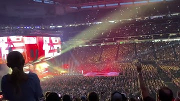 Morgan Wallen intro US Bank Stadium Minneapolis, Minnesota.