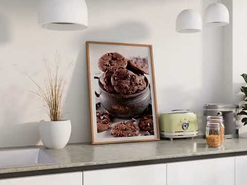 Frame Video Mockup Kitchen PSD, an Advertising Mockup by Drava Mockup (Thumbnail 6 of 6)