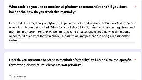 What tools do you use to monitor AI platform recommendations?