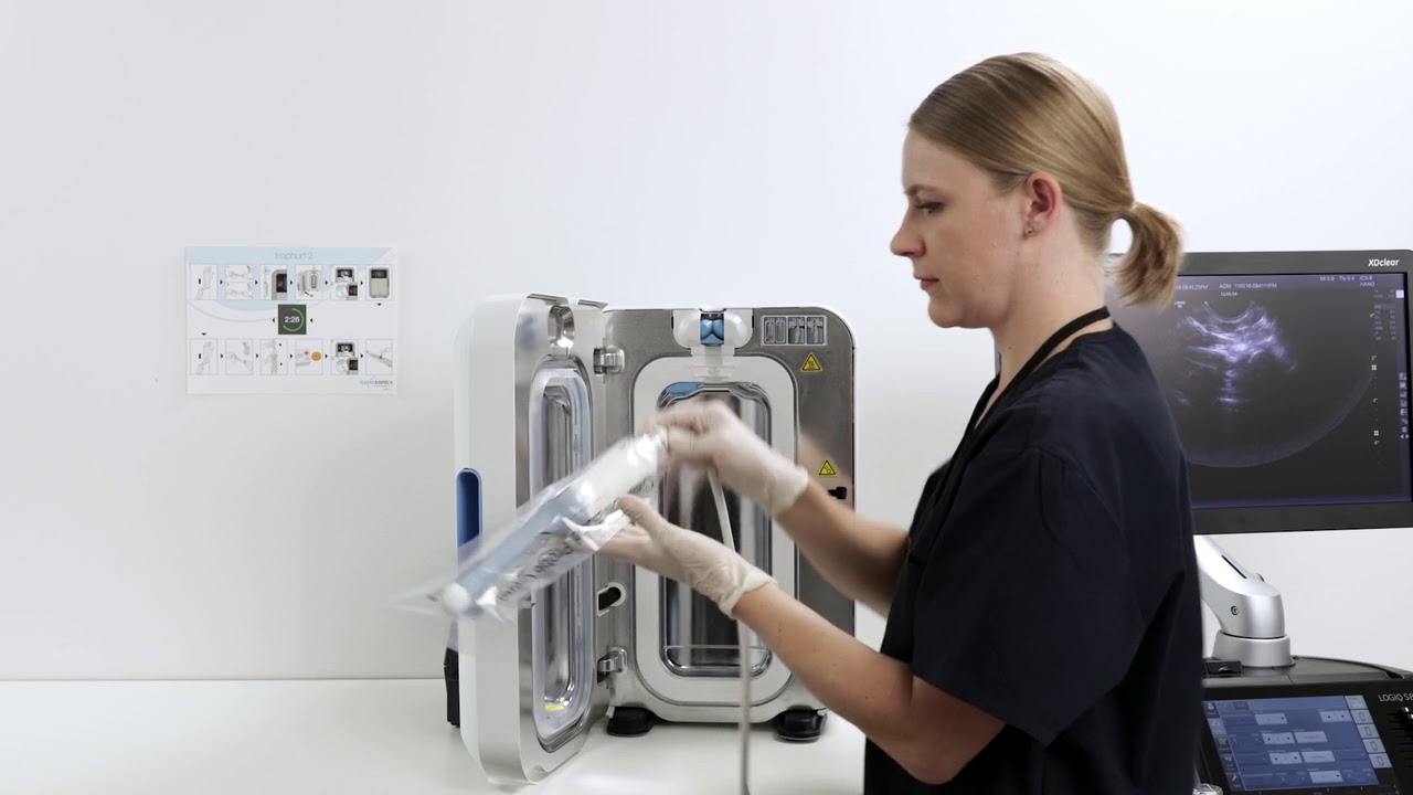 la vidéo de formation du trophon®2  general ultrasound probe