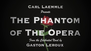 Phantom of the Opera Title Animation Project