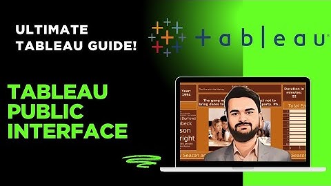 Tableau Public Interface | Tableau Ultimate Guide | Data Visualization | #3