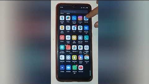 How to unhide navigation button in realme c21y,unhide navigation button setting