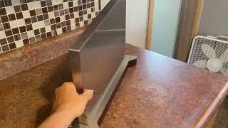 Magnetic Knife Block,Large Stainless Steel Magnetic Knife Holder,Double-sided Kitchen Knife Holder