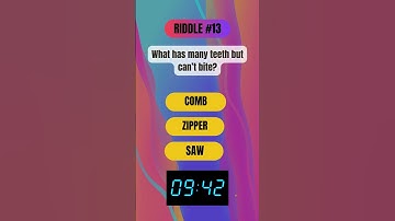 Riddle #13 – Only 1% Can Solve This! Can You Answer This Riddle? | #Shorts #Riddles #BrainTeasers