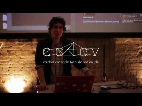 Advanced Live Visuals with Cycling'74 software MaxMSP