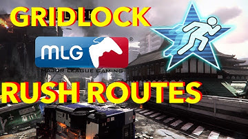 GB Rush Routes Gridlock - Competitive BO4 Tips & Tricks