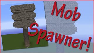 ☠ Minecraft Mob Spawner Build Tutorial ☠ Easy ☠