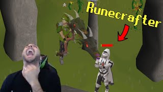 RUNECRAFTER LOSES EVERYTHING TO STREAMER - OSRS BEST HIGHLIGHTS - FUNNY, EPIC \& WTF MOMENTS #57
