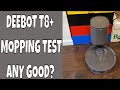 Ecovacs Deebot T8+ Robot Vacuum MOPPING Test NON Vibrating Pad Is it Just as bad as all the others?