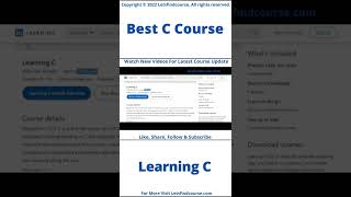 Best C Programming Course #shorts