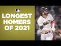 Longest MLB Home Runs of 2021 (ft. Fernando Tatís Jr., Ronald Acuña Jr., Giancarlo Stanton & more!)