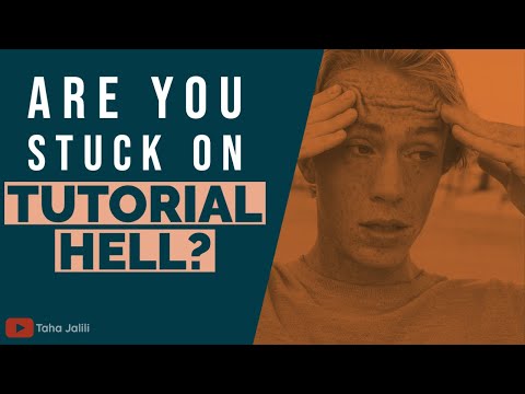 Are you stuck in TUTORIAL HELL?  You must watch  this!